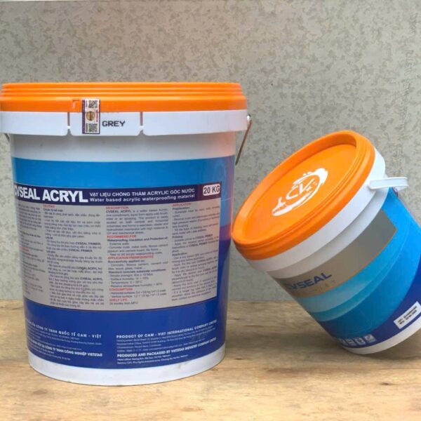 CVSEAL ACRYL | Vật liệu chống thấm Acrylic gốc nước