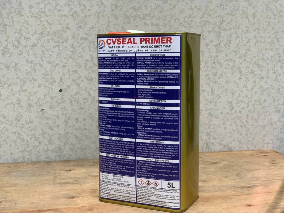 CVSEAL PRIMER thùng 5 lít